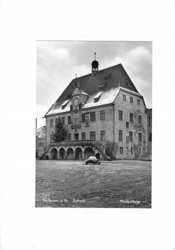 GG6069 heilbronn a n rathaus real photo    germany