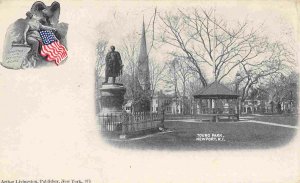 Touro Park Newport Rhode Island 1905c postcard