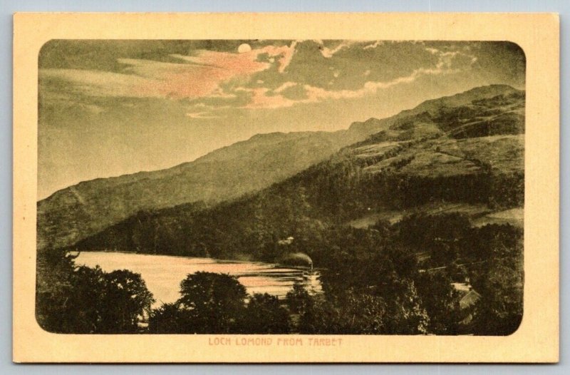 Scotland  Loch Lomond From Tarbet  Postcard
