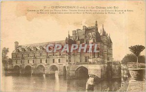 Old Postcard Chateau Chenonceau The East Coast