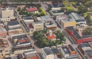 Florida Ocala Aerial View 1944 Curteich