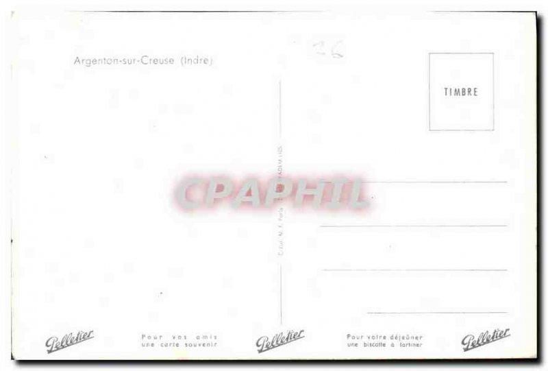 Modern Postcard Argenton sur Creuse Indre