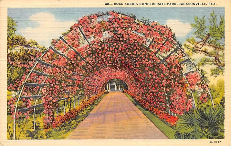 Confederate Park Rose Arbor Jacksonville FL