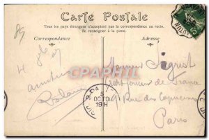 Old Postcard Avallon Pictures Taking Des Terreaux From La Petite Porte
