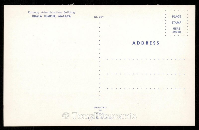 Railway Administration Building - Kuala Lumpur