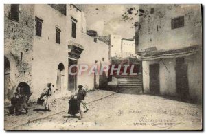 Postcard Old Quarter Arabic Tangier