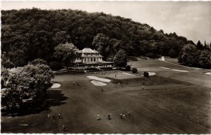 PC GOLF, SPORT, BAD KISSINGEN, GOLFPLATZ, Vintage REAL PHOTO Postcard (b45909)