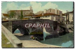 Postcard Modern Nerac Old Bridge