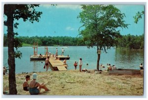 1967 Boat Landing Cherokee Village Hardy Arkansas AR Vintage Posted Postcard