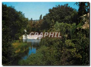 Postcard Modern Provence French Riviera Le Muy Falls Naturby the Moulin des S...