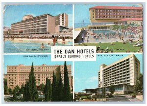 c1910's The Dan Hotels Israel's Leading Hotel Multiview Posted Antique Postcard 