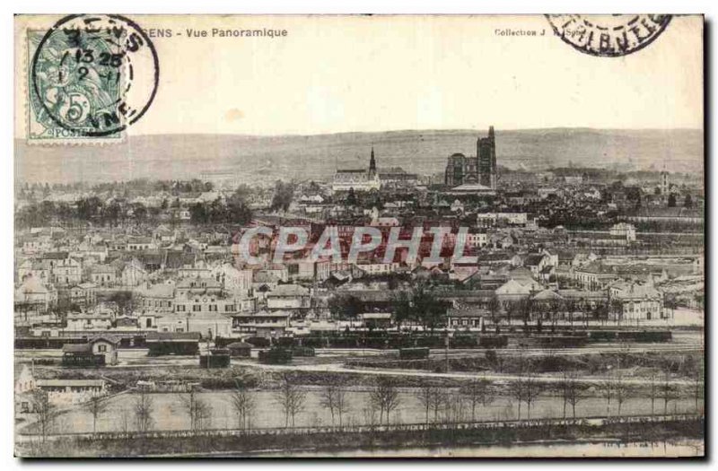 Postcard Old Direction Panoramic