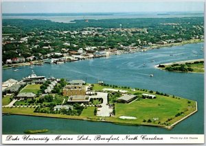 Duke University Marine Lab Beaufort North Carolina NC Island Buildings Postcard