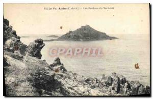 Postcard Old Val Andre (North Coast) The Rock Verdelet