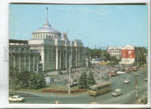 479463 USSR 1988 year Ukraine Odessa Train Station photo Ryazantsev P/stationery