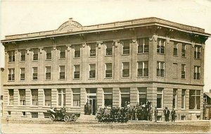 MT, Valier, Montana, Hotel Valier, Postmark 1913, RPPC