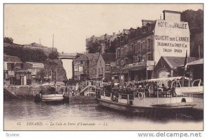 Hotel De La Vallee, Boats, La Cale Et Porte d'Emeraude, Dinard (Ille-et-Vilai...