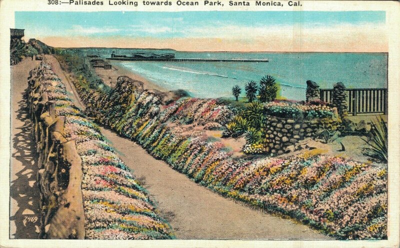 USA - Palisades Looking towards Ocean Park Santa Monica California 03.93