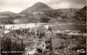 Vtg Alma Colorado CO Mines in London District RPPC Real Photo Sanborn Postcard