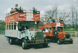 West Bromwich Fun Bus Buses 1980s Birmingham Postcard