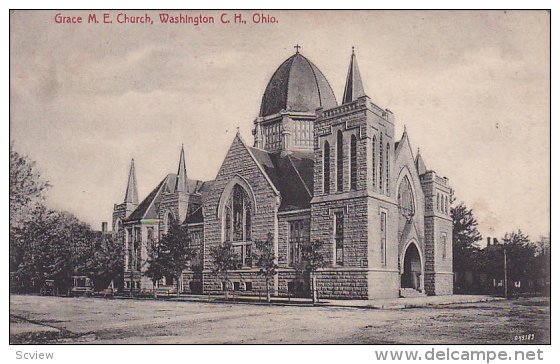 Grace M. E. Church, WASHINGTON COURT HOUSE, Ohio, PU-1911