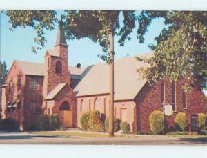 Unused Pre-1980 CHURCH SCENE Boise Idaho ID A6604