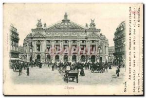 Paris - 9 - L & # 39Opera - Old Postcard