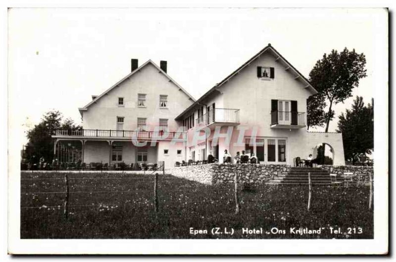 Nederland - Holland - Netherlands - Epen - Hotel Ons Krijtland - Old Postcard