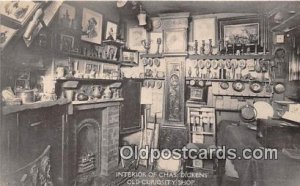 Interior of Chas Dickens Old Curiosity Shop London Unused 