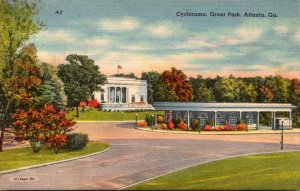 Georgia Atlanta Grant Park Cyclorama 1951