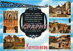 Modern Postcard Kaysersberg The old medieval city