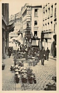 SWITZERLAND~LAUSANNE RUE de BOURG~PERROCHET-MATILE PHOTO POSTCARD