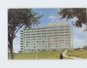 Postcard Baptist Memorial Hospital Kansas City Missouri USA