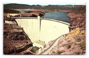 Flaming Gorge Dam Green River Uinta Mountains Utah Postcard