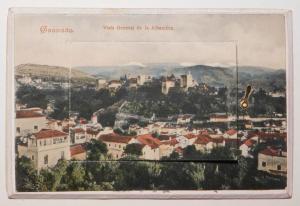 Granada, Spain - Vintage Foldout Postcard (c1905)