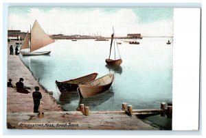 Beach Scene Provincetown Cape Cod MA Massachusetts Postcard (DA1)
