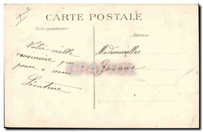 Old Post Card Choisy Rouget Monument King L & # 39Isle