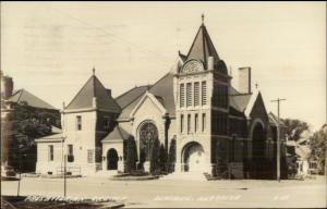 Beatrice NE Presbyterian Church Real Photo Postcard