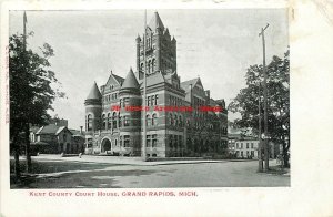 4 Postcards, Grand Rapids, Michigan, Court House Building Views
