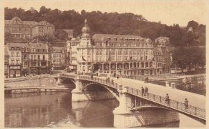 Belgium Dinant Pont et Hotel des Postes