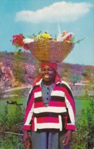 Jamaica Young Flower Vendor 1971