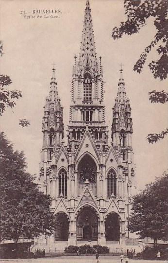 Belgium Brussells Laeken Eglise De Laeken