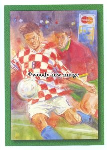 TC0135 - 1996 European Championship - Croatia & Portugal - art postcard