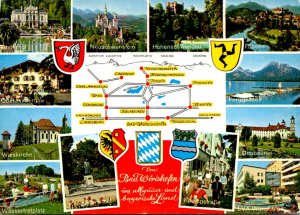 Germany Bad Woerishofen Multi View With Map