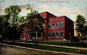 Iowa Ottumwa The Ottumwa Hospital 1908