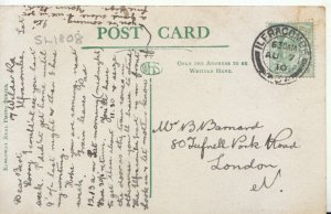 Devon Postcard - Lantern Hill from Capstone - Ilfracombe - Real Photo - TZ11779