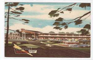 Albert Pick Motel East Lansing Michigan postcard