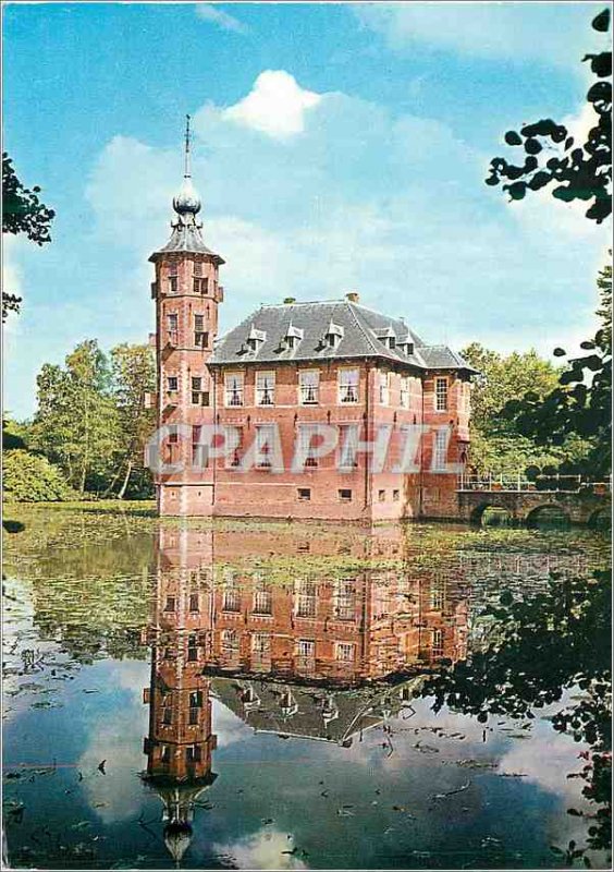 Modern Postcard Breda Holland Kasteel Bauvigne