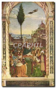 Postcard Old Bookstore Siena Dome Pinturicchio Ancona Crusade