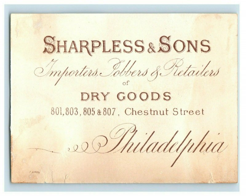 1880s Sharpless & Sons Dry Goods Comical Tiny Children Lot Of 7 P212 